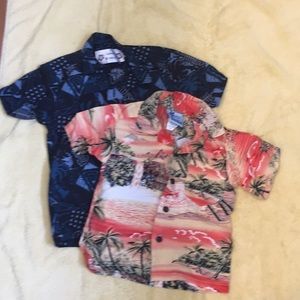 RJC Hawaiian shirt & L Homme de Tahiti
